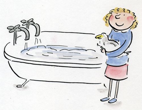 Bird Bath.
