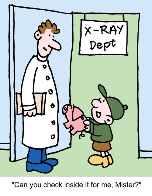 "Can you check inside it for me, Mister?"