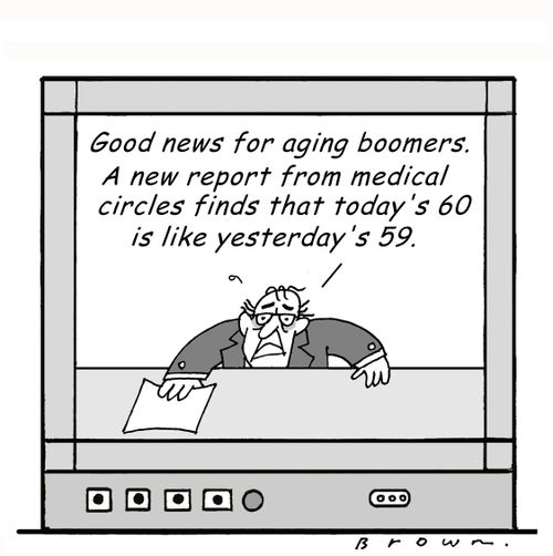Aging Boomers live longer.