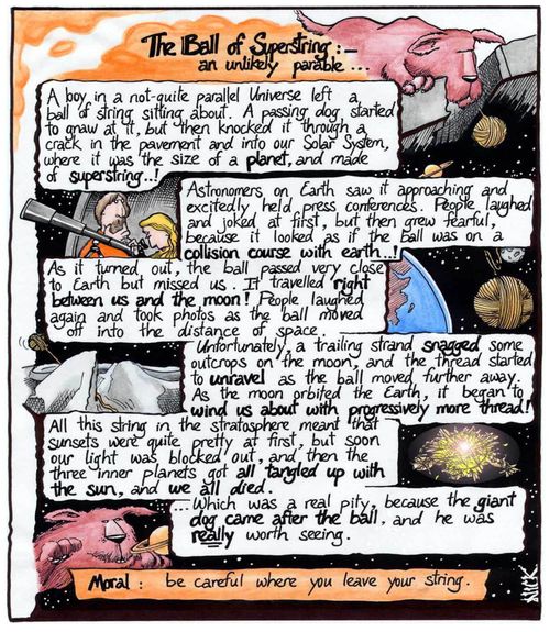 The Ball of Superstring...an unlikely Parable.