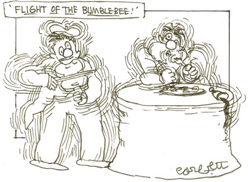 Flight of the bumblebee.