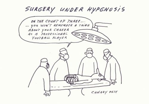Surgery under hypnosis