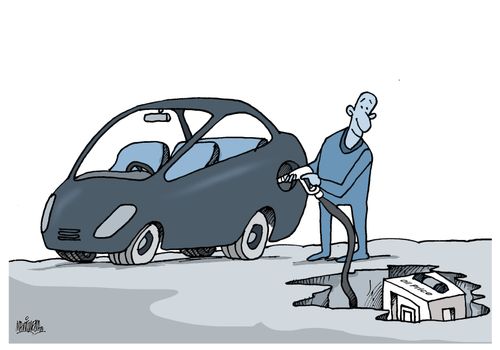 Low oil prices.