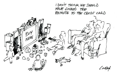 I don't think we should have linked the remote to the credit card.