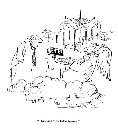 'This used to take hours.'