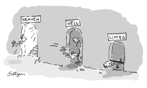 Heaven, Hell, Limbo.