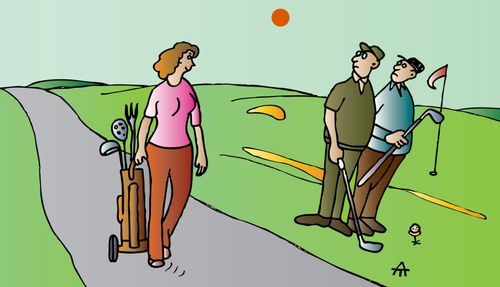 The Female Golfer