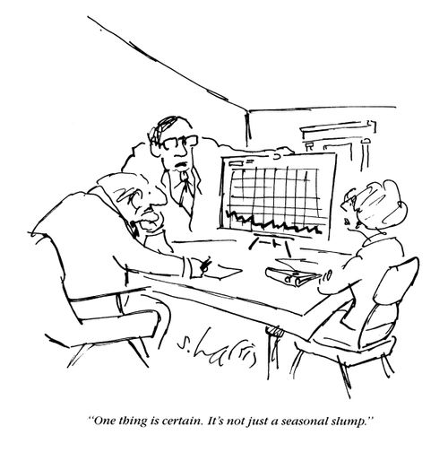 'One thing is certain.  It's not just a seasonal slump.'
