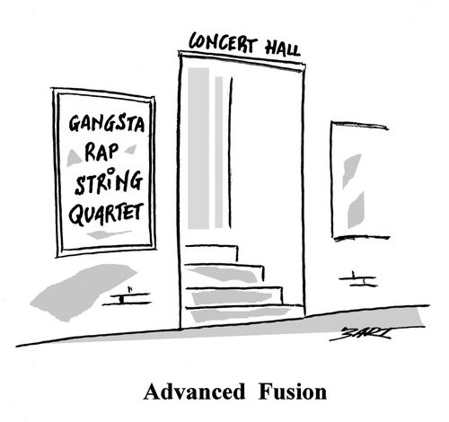 Advanced Fusion: Gangsta Rap String Quartet.