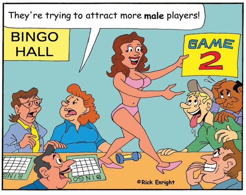 'They're trying to attract more male players!'