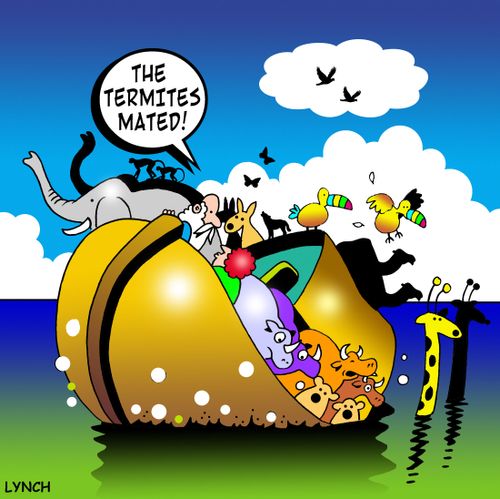 The termites mated!