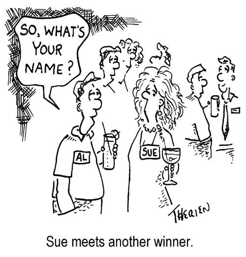 Sue meets another Winner