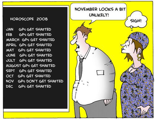 November GP'S don't get shafted...November looks a bit unlikely!