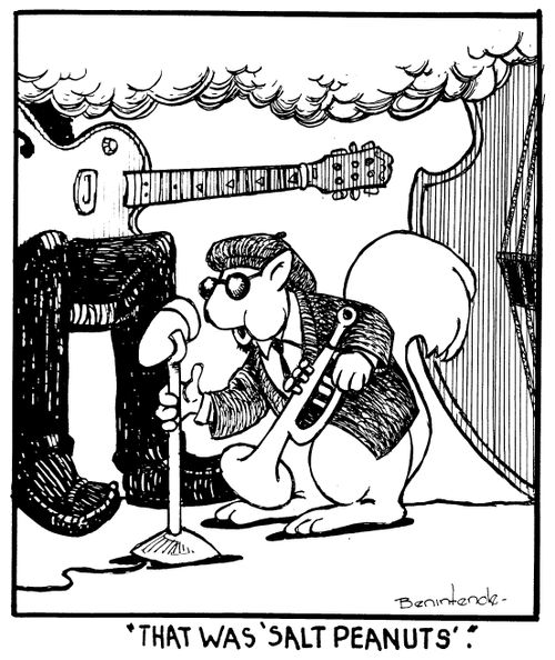 "That was 'Salt Peanuts'."