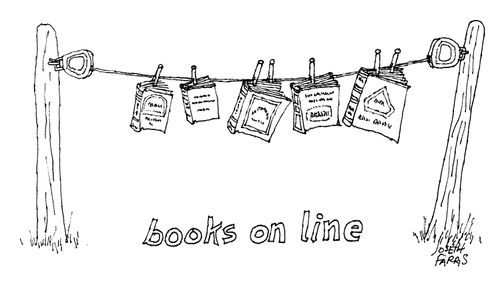 Books on line.