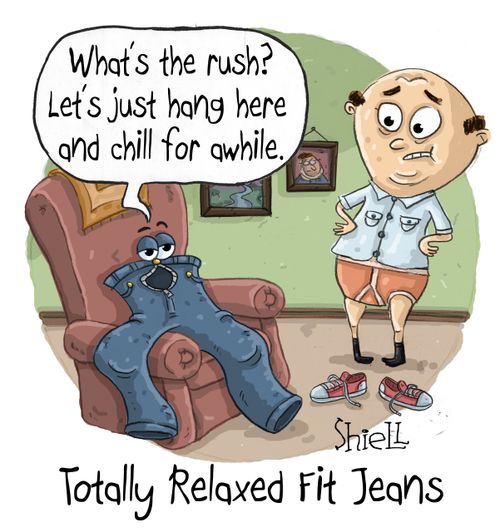 Totally Relaxed Fit Jeans