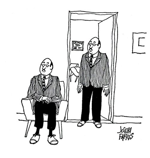 Cloned Man Waiting.