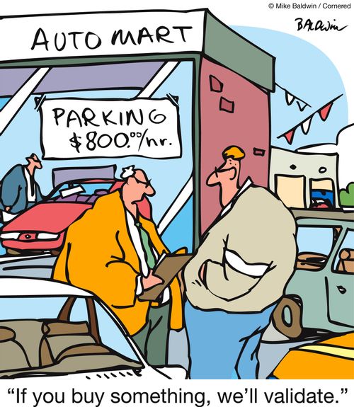 'If you buy something, we'll validate.'