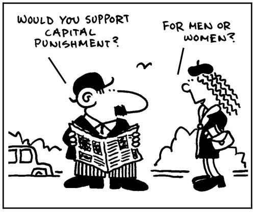 'Would you support capital punishment?'