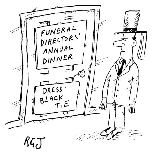 'Funeral Directors Annual Dinner: Black Tie'