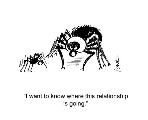 'I want to know where this relationship is going.'