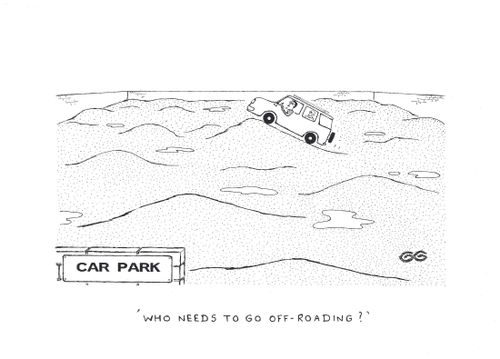 "Who needs to go off-roading?"