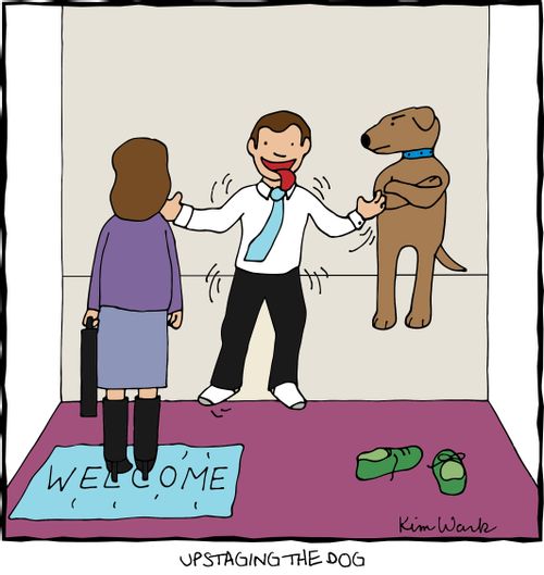 Upstaging the Dog