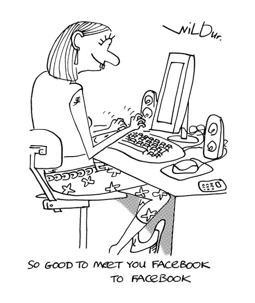 So good to meet you, Facebook to Facebook.