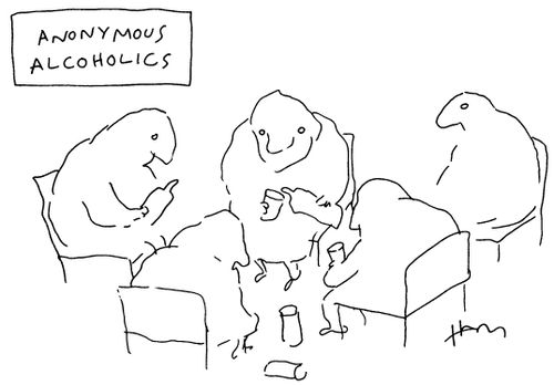 Anonymous Alcoholics.