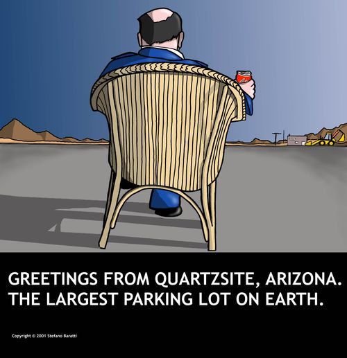 The Largest Parking Lot on Earth