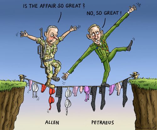 Petraeus Sex Scandal.