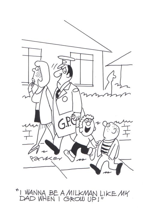'I wanna be a milkman like my dad when I grow up!'