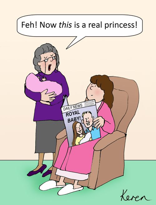 "Feh! Now this is a real princess!"