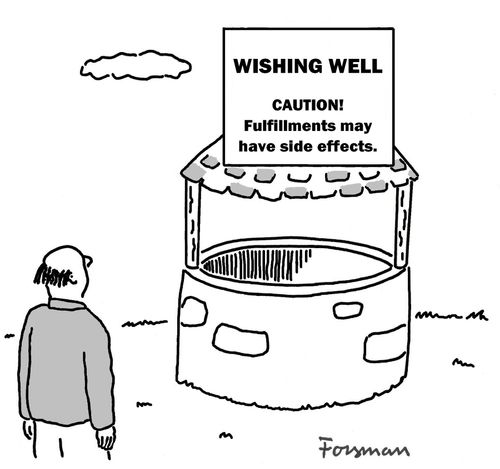 CAUTION! Fulfillments may cause reduced long-term happiness.