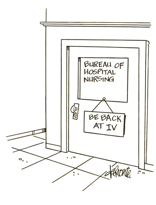 Bureau of Hospital Nursing - Be Back At IV.