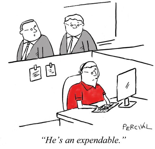 'He's an expendable.'