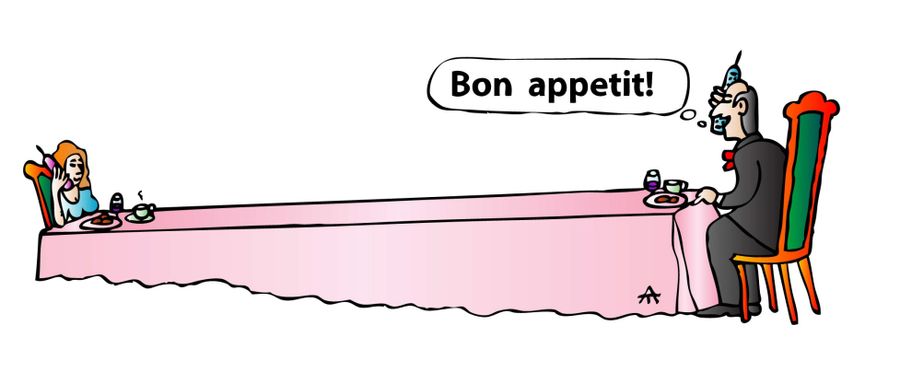 "Bon appetit!"