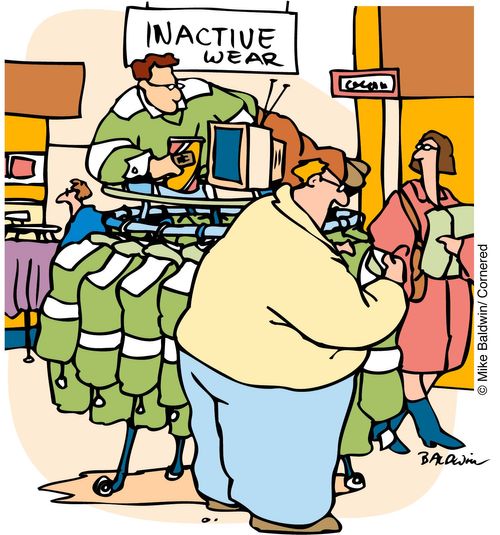 'Inactive wear'