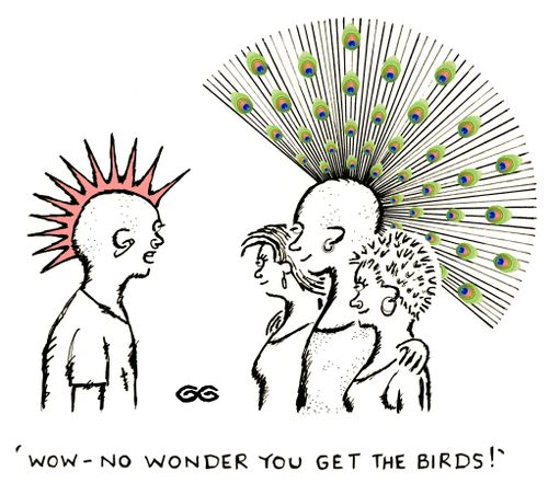 'Wow - no wonder you get the birds!'
