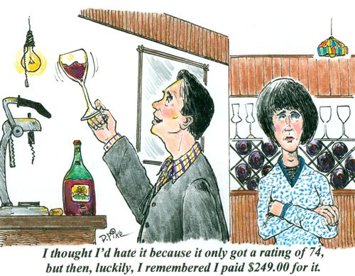 'I thought I'd hate hit because it only got a rating of 74, but then, luckily, I remembered I paid $249.00 for it.'