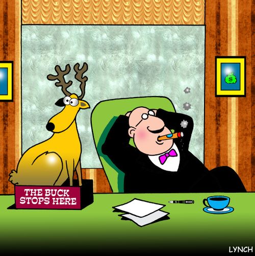 The buck stops here