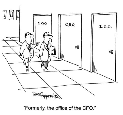 'Formerly, the office of the CFO.'