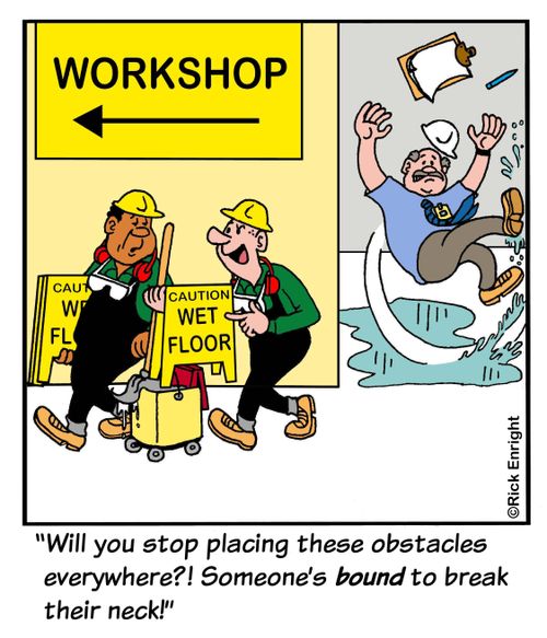 'Will you stop placing these obstacles everywhere?...'