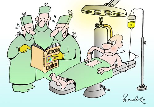Distracted Surgeons.
