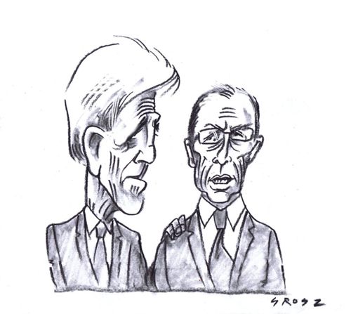 John Kerry and Serge Lavroff