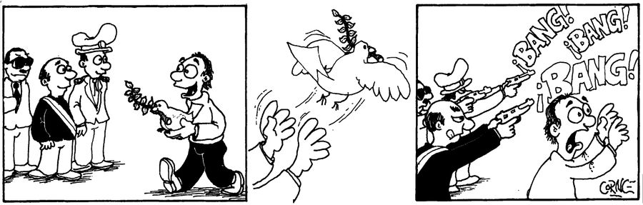 Shooting the Dove of Peace