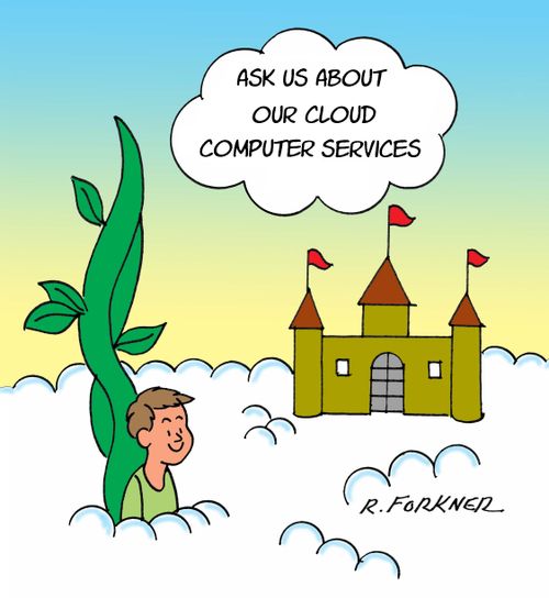 Ask us about our cloud computer services.