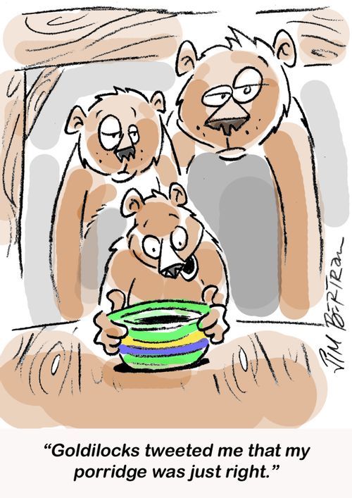 Social media in fairy tales