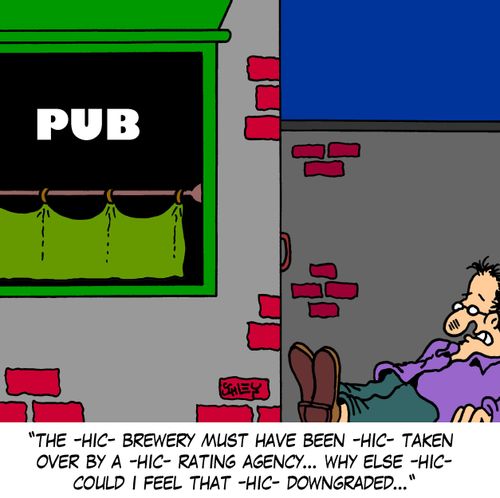 'The -HIC- brewery must have been -HIC- taken over by a -HIC- rating agency... why else -HIC- could I feel that -HIC- downgraded...'