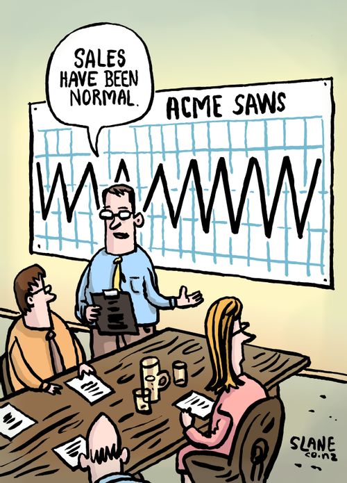 "Sales have been normal."